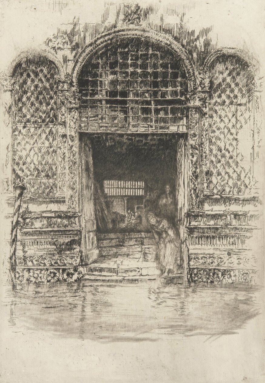 Das Türportal von James Abbott McNeill Whistler