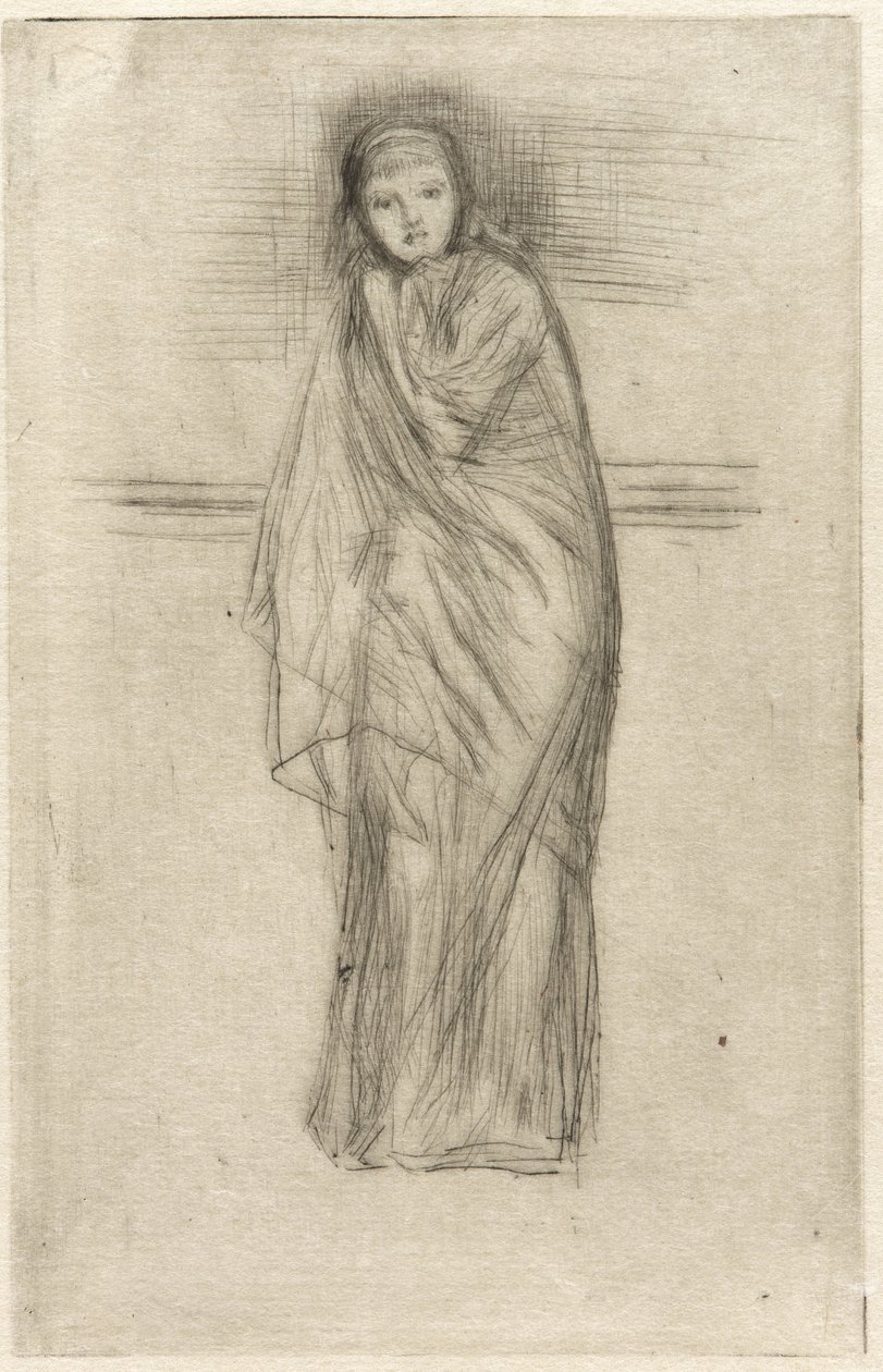 Das Modell ruht, 1870 von James Abbott McNeill Whistler