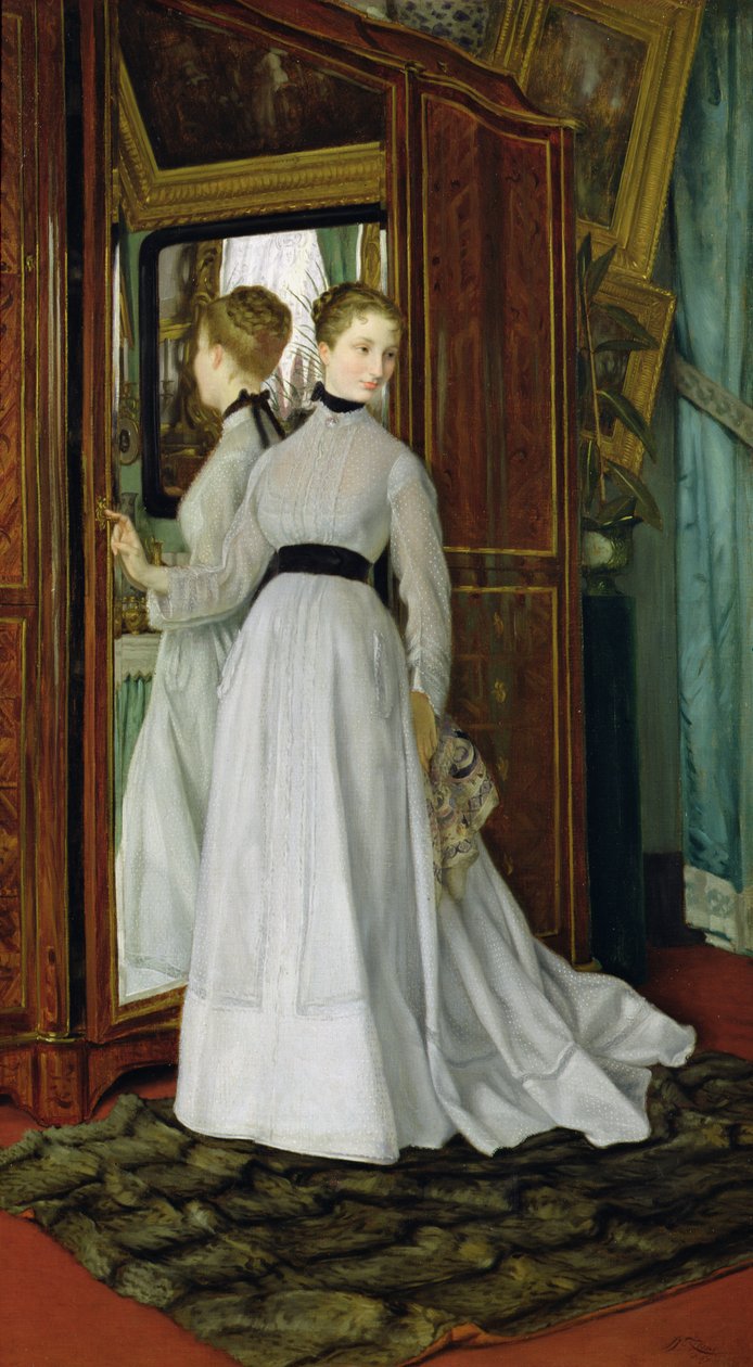 Der Schrank, 1867 von James Jacques Joseph Tissot
