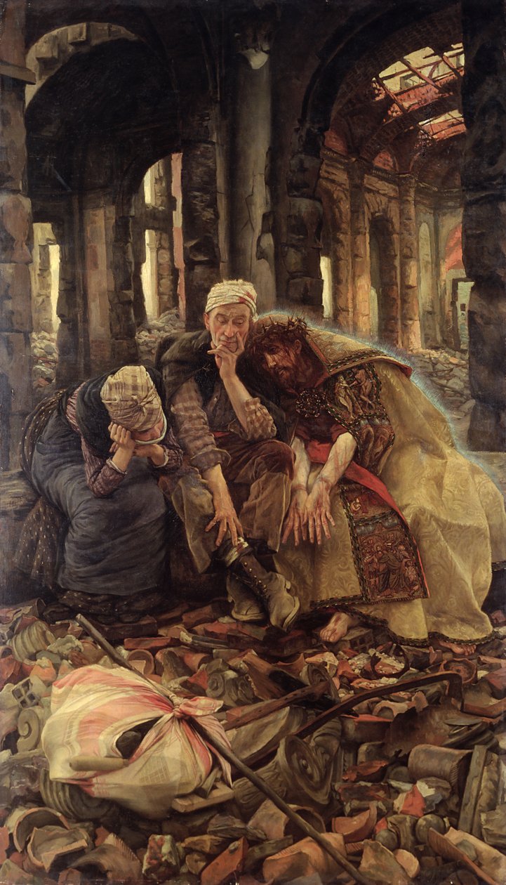 Die Ruinen (Innere Stimmen) 1885 von James Jacques Joseph Tissot
