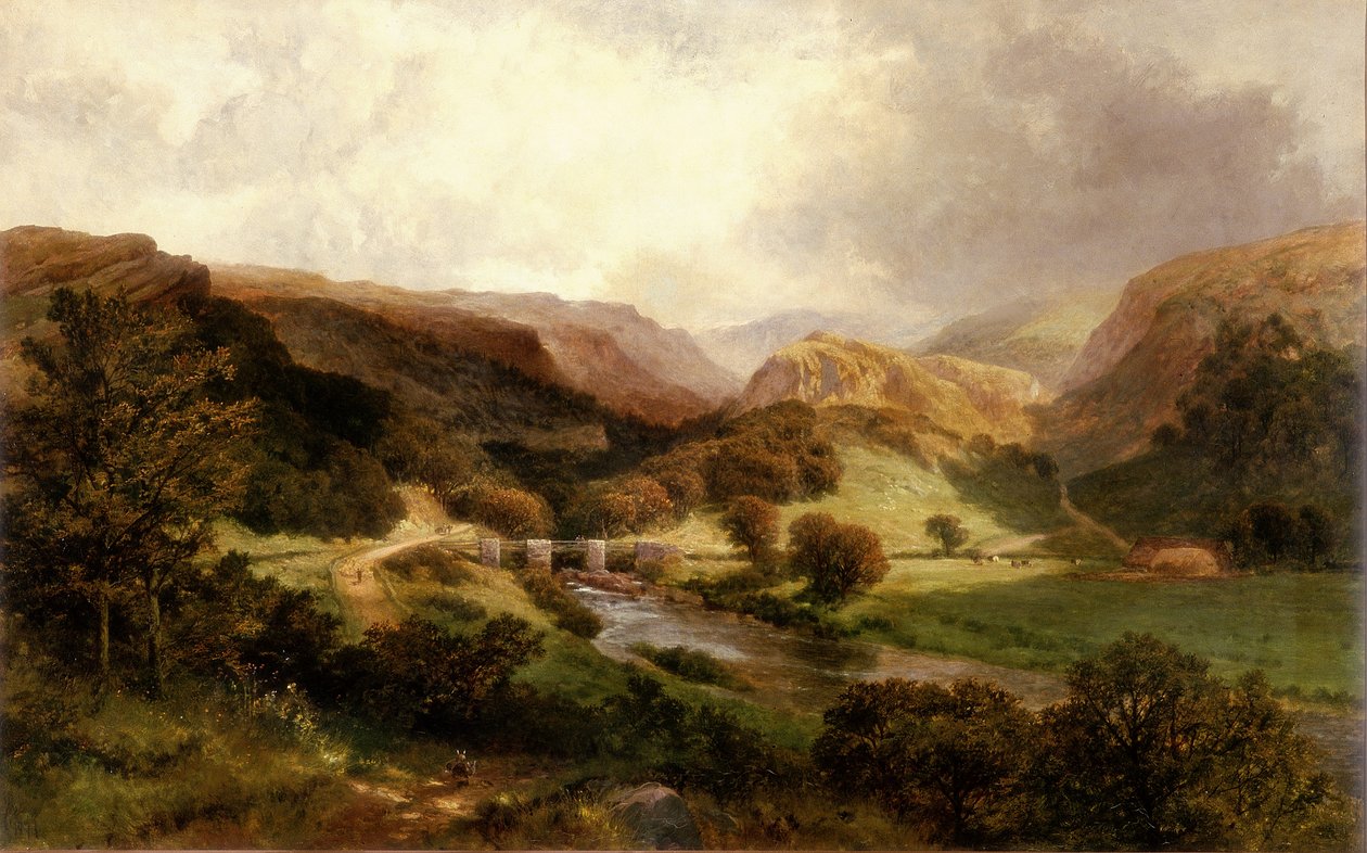Pont-y-Pant und das Lledr-Tal, Nordwales von James Peel
