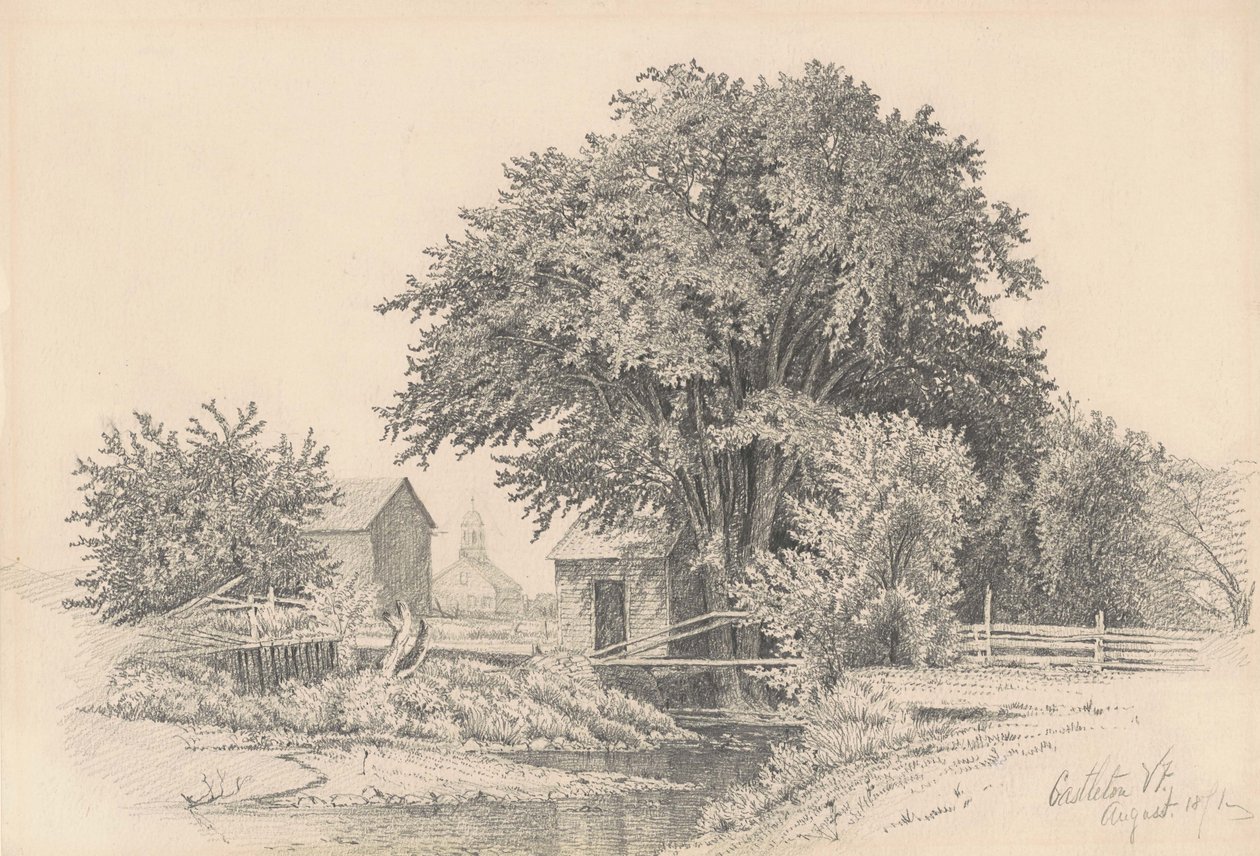 Castleton, Vermont, 1871 von James Renwick Brevoort