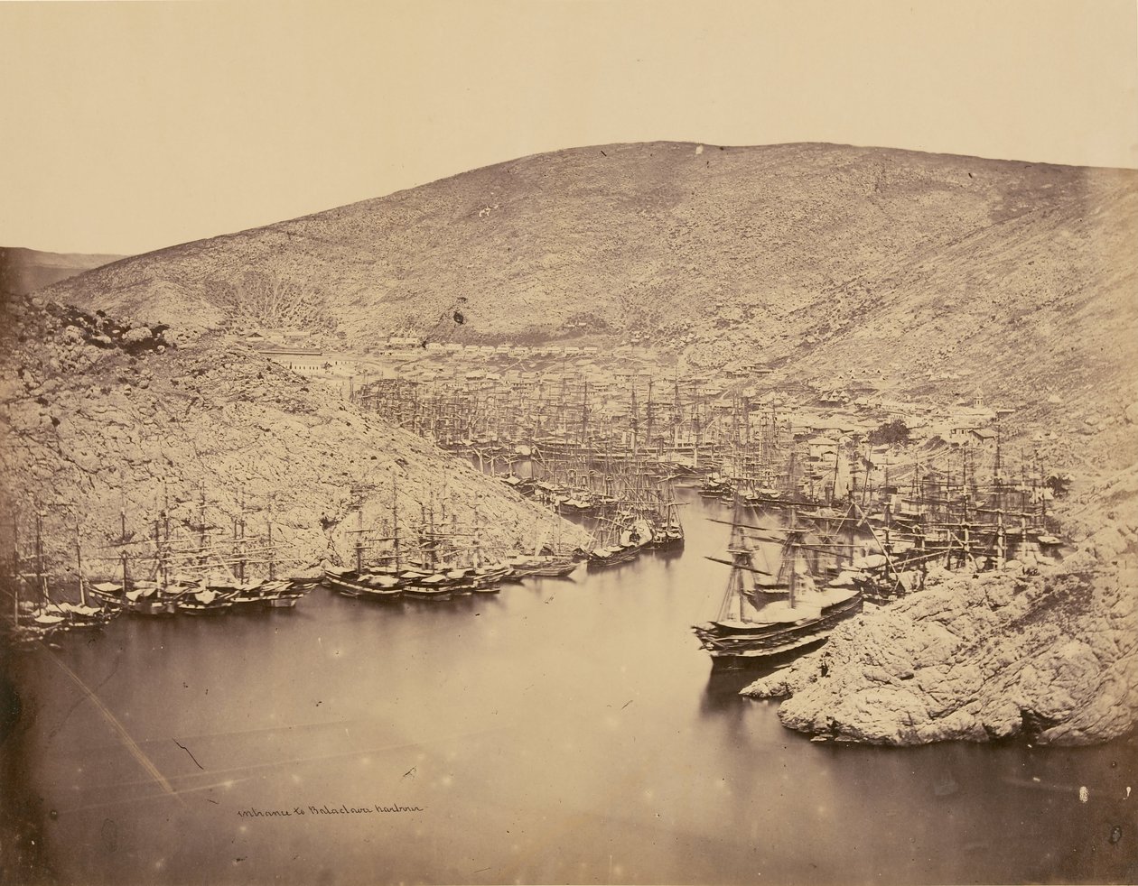Eingang zum Hafen von Balaklawa von James Robertson