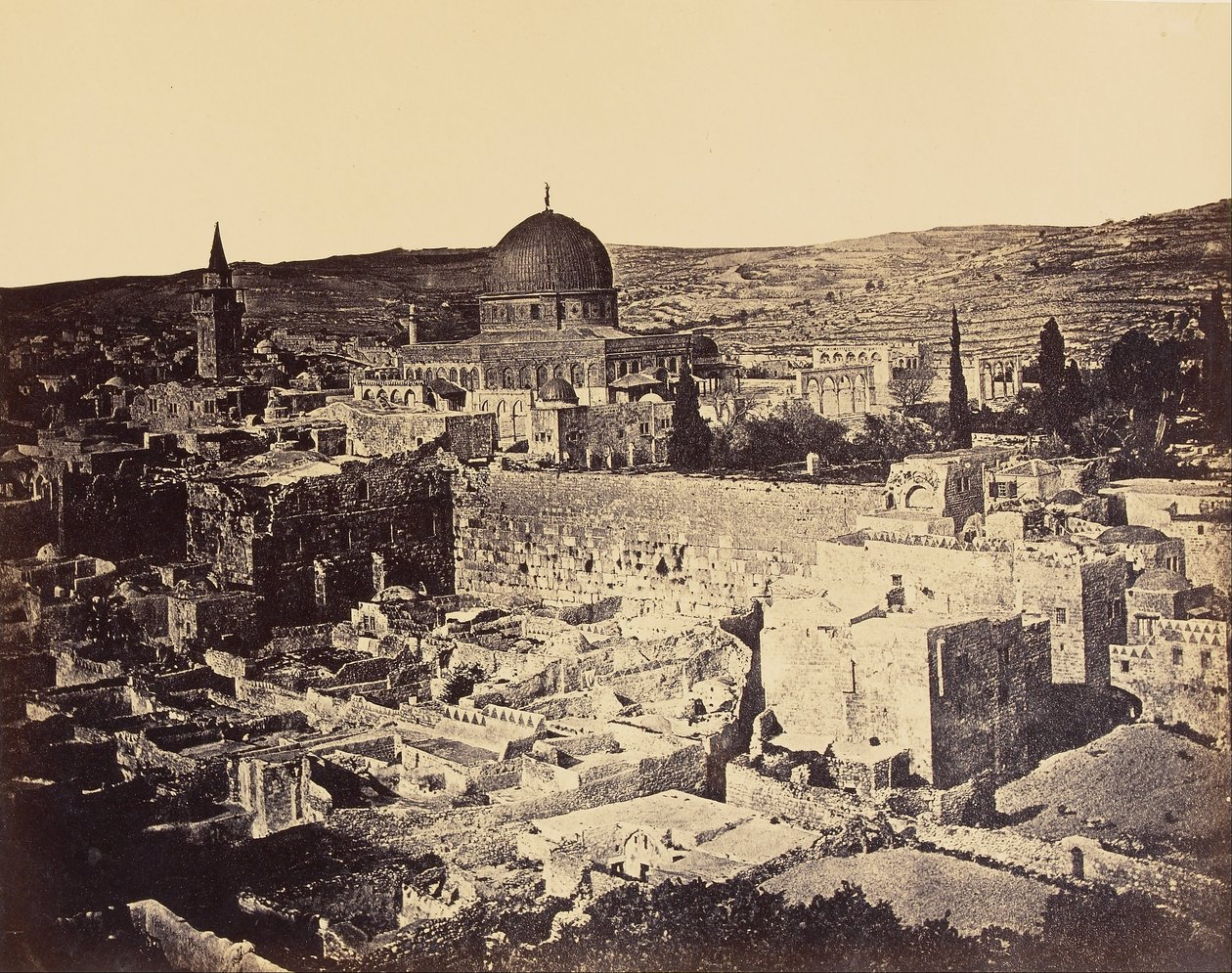 Berg Moriah und die Moschee von Omar von James Robertson