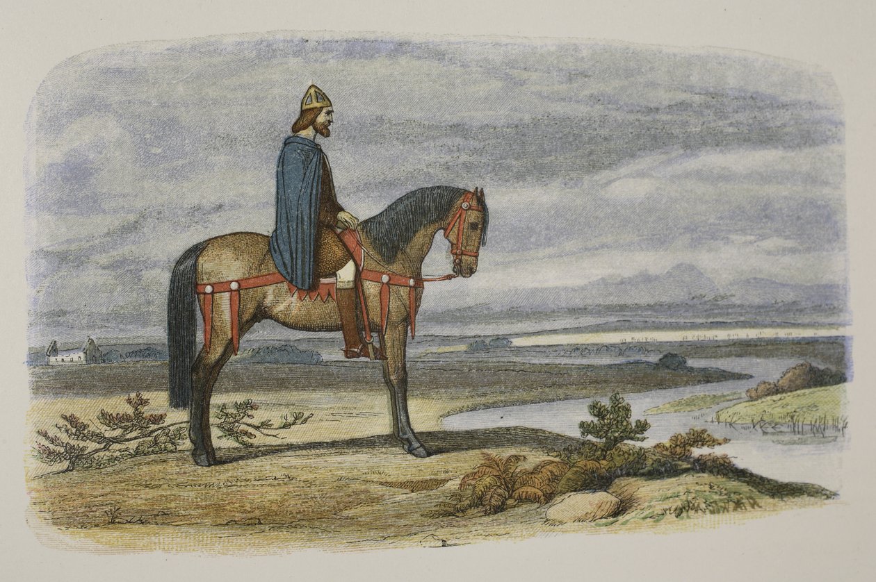 König Alfred plant die Eroberung der dänischen Flotte, 892 n. Chr., aus 