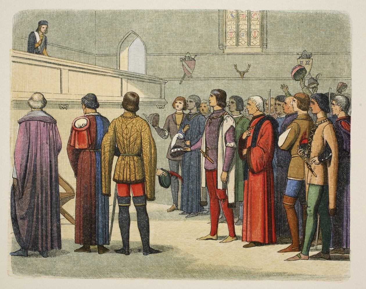 Richard eingeladen, die Krone zu übernehmen, 25. Juni 1483, aus 