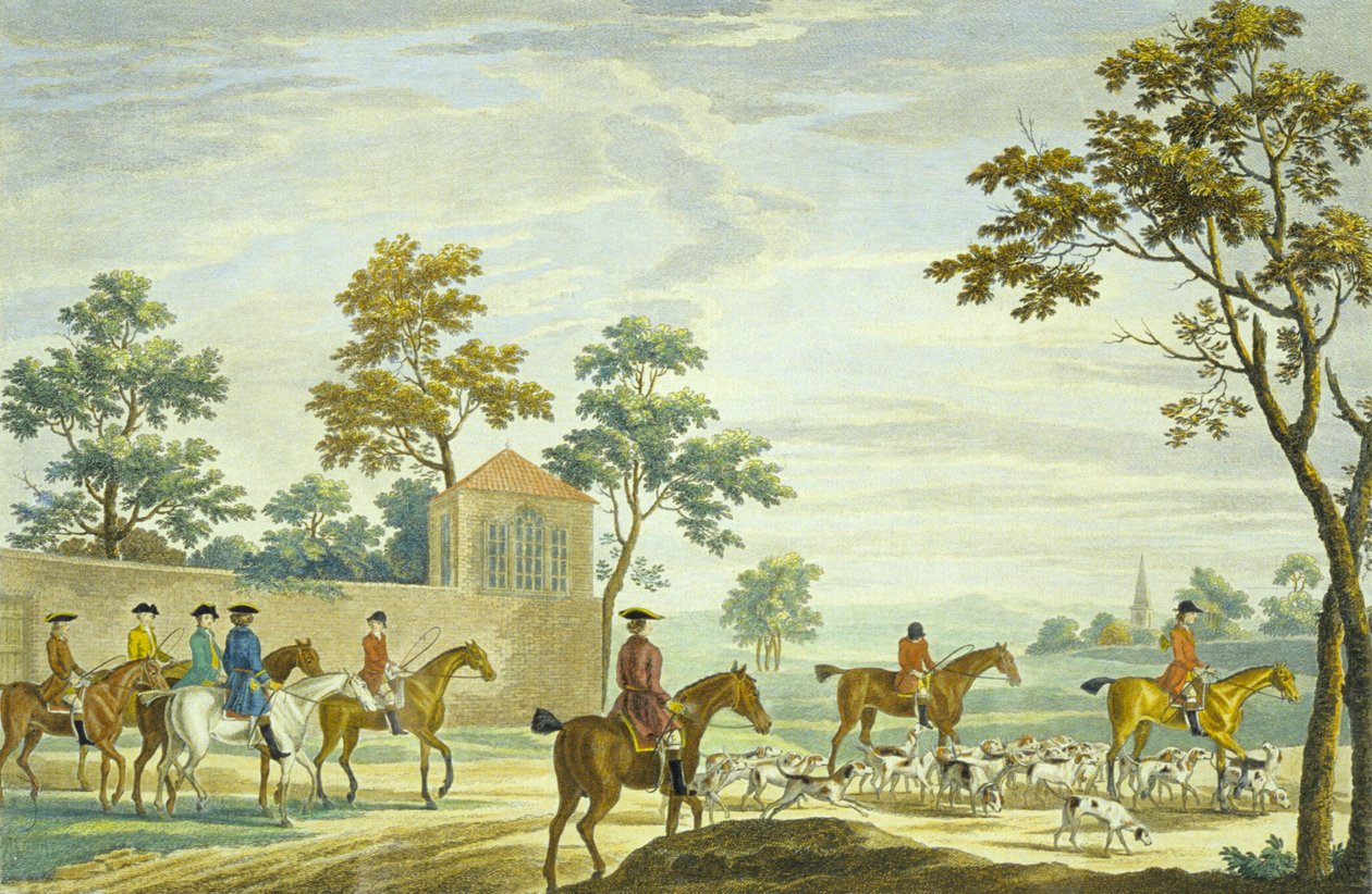 Morgens ausgehen von James (after) Seymour