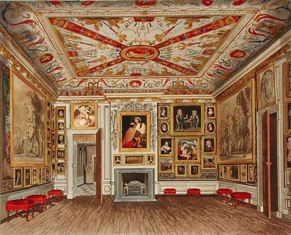 Der Audienzsaal, Kensington Palace, aus 