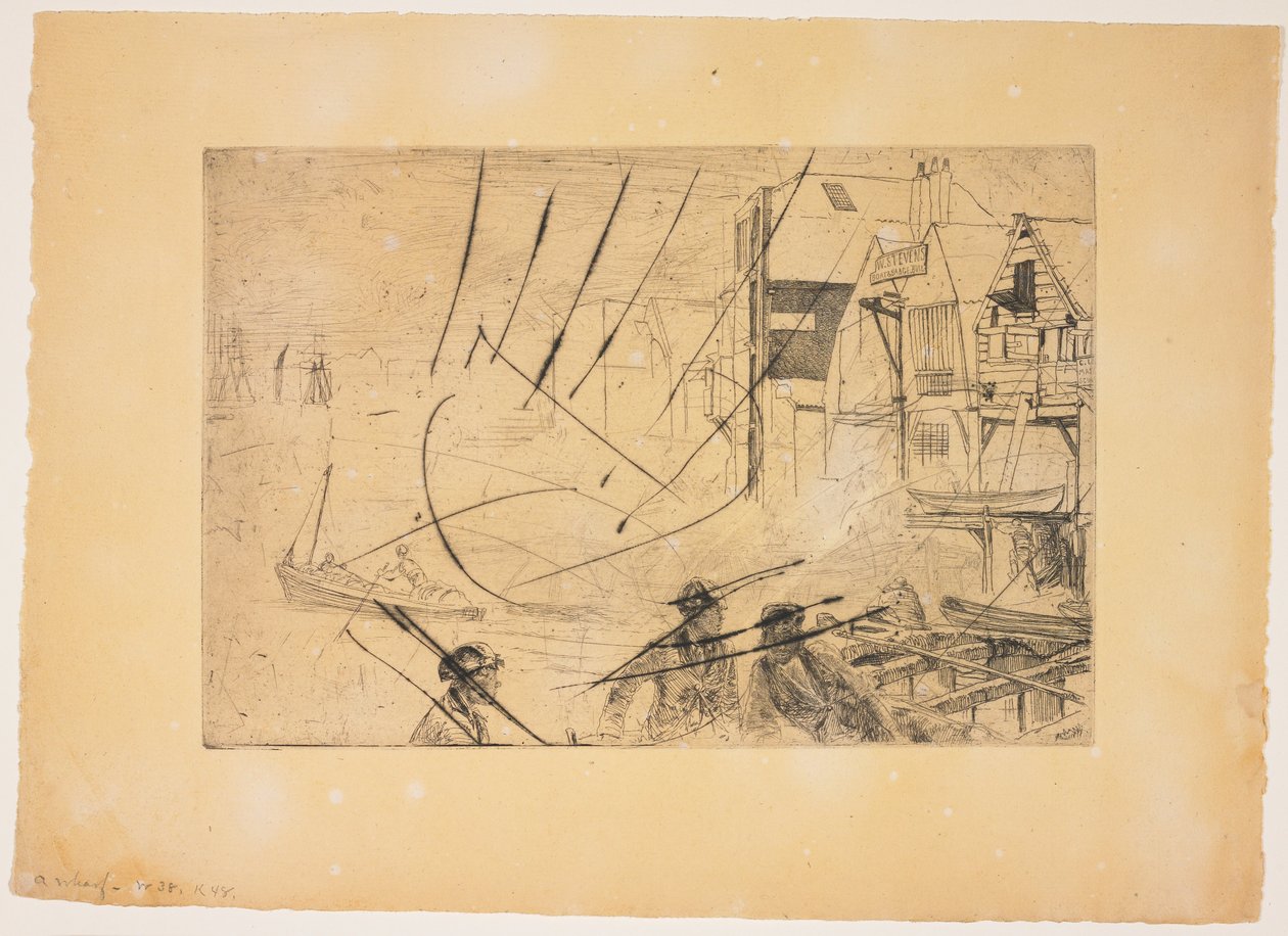Ein Kai von James Abbott McNeill Whistler