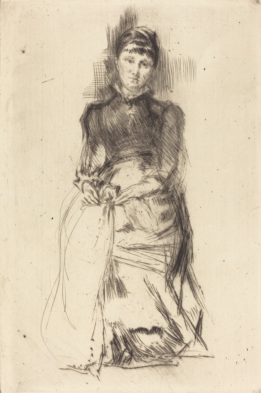Agnes, ca. 1873-1875 von James Abbott McNeill Whistler