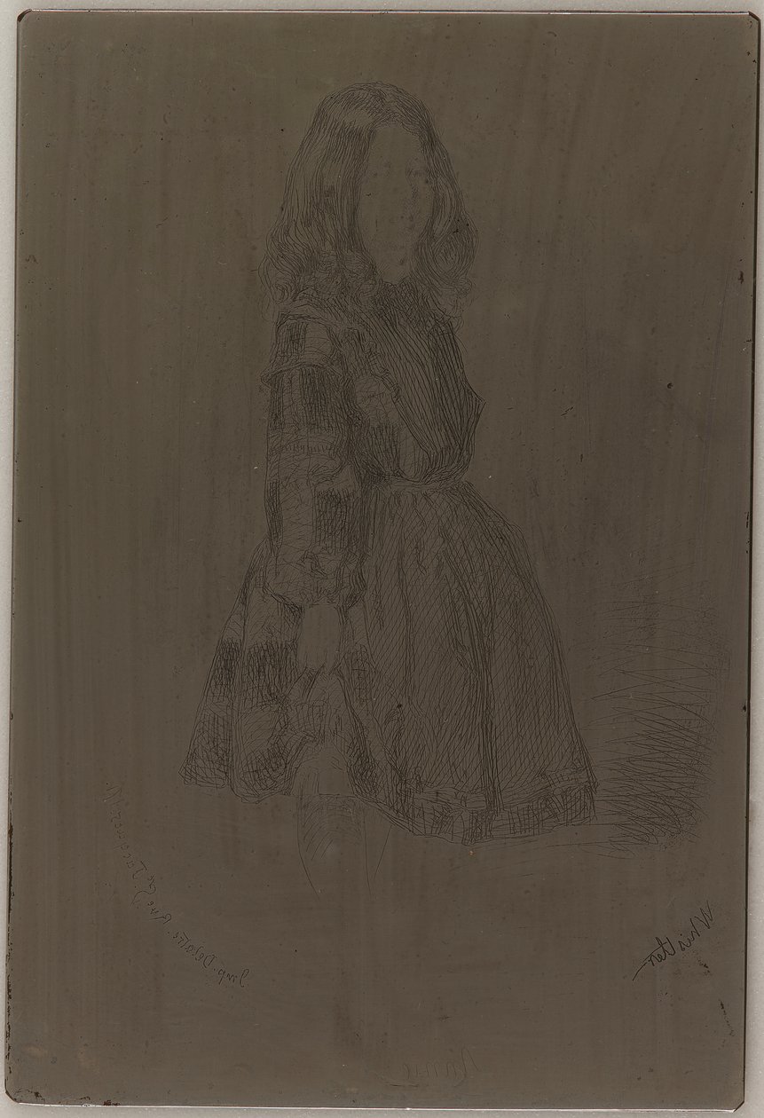 Anniie, 1857-1858 von James Abbott McNeill Whistler