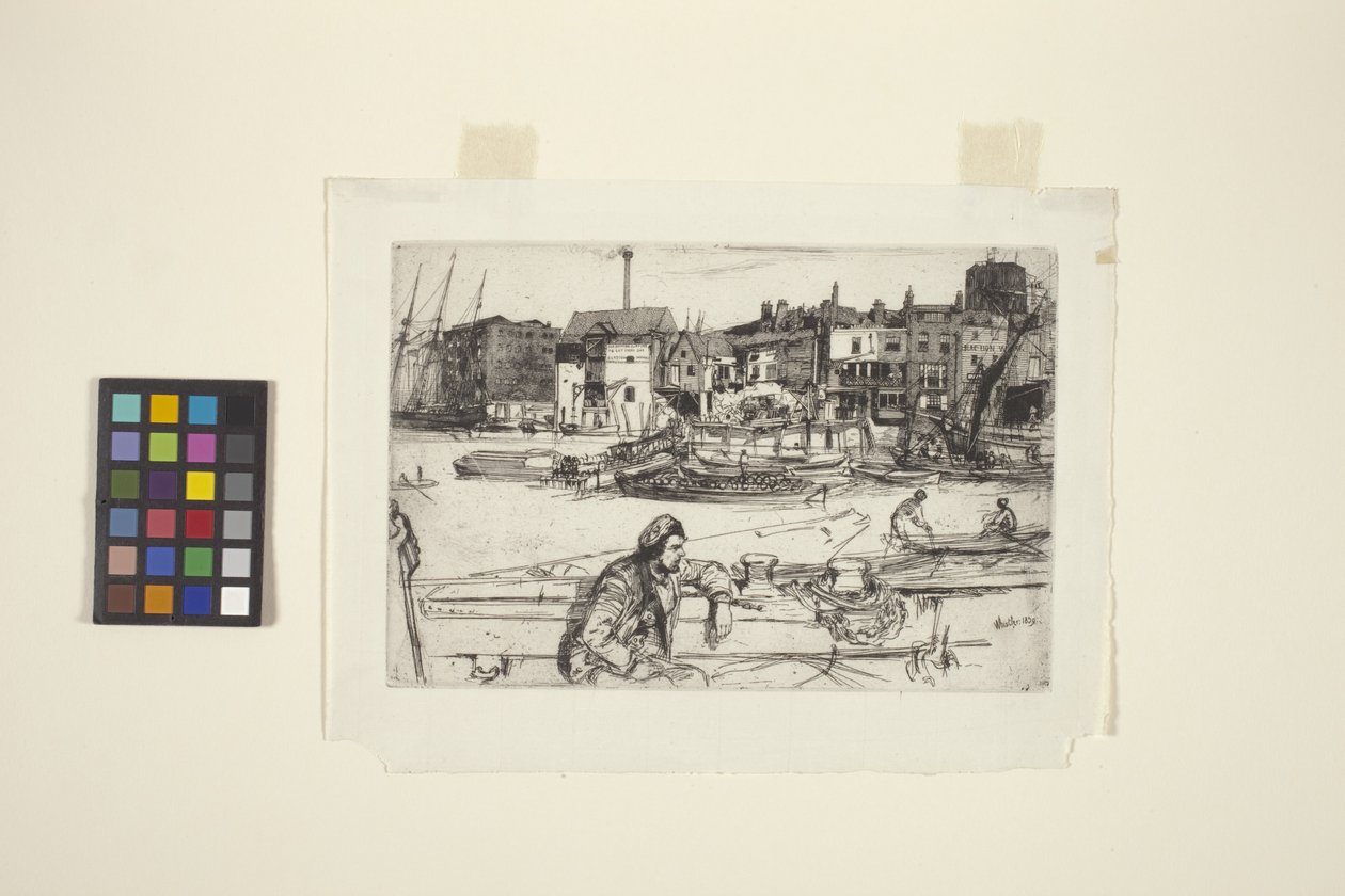 Black Lion Wharf von James Abbott McNeill Whistler