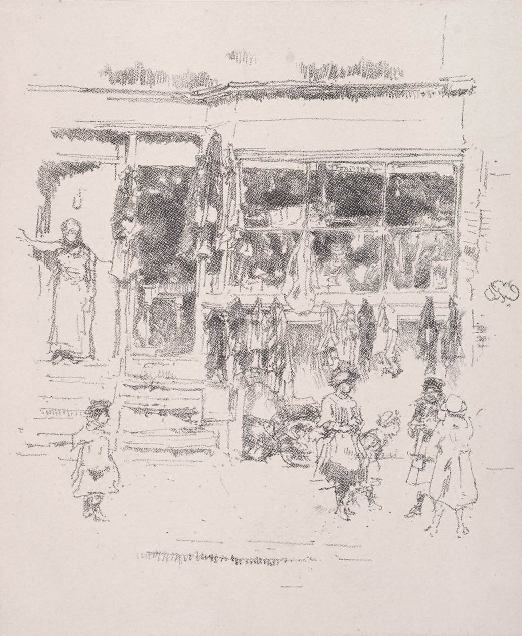 Chelsea Lumpen, 1888 von James Abbott McNeill Whistler