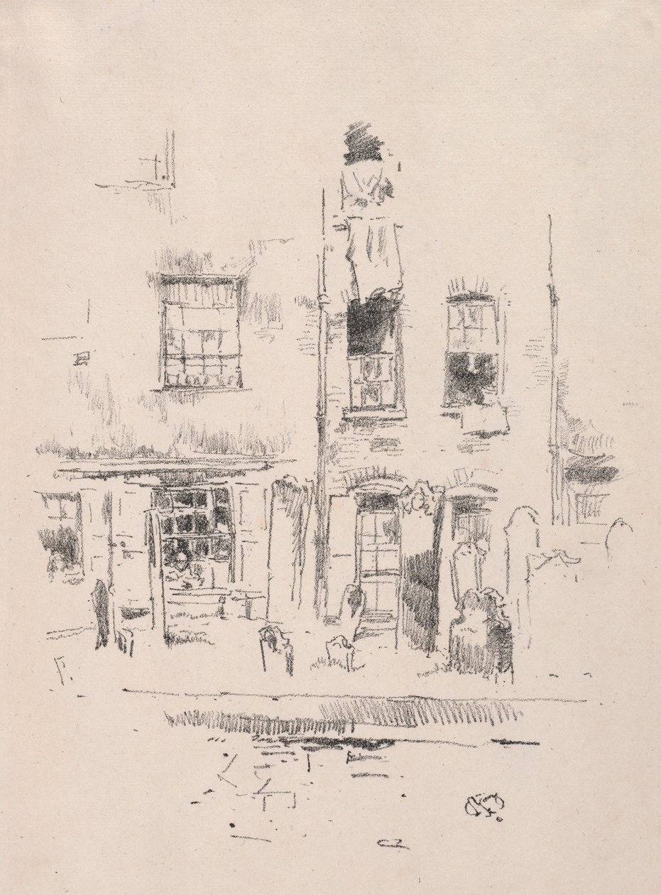 Kirchhof, 1887 von James Abbott McNeill Whistler