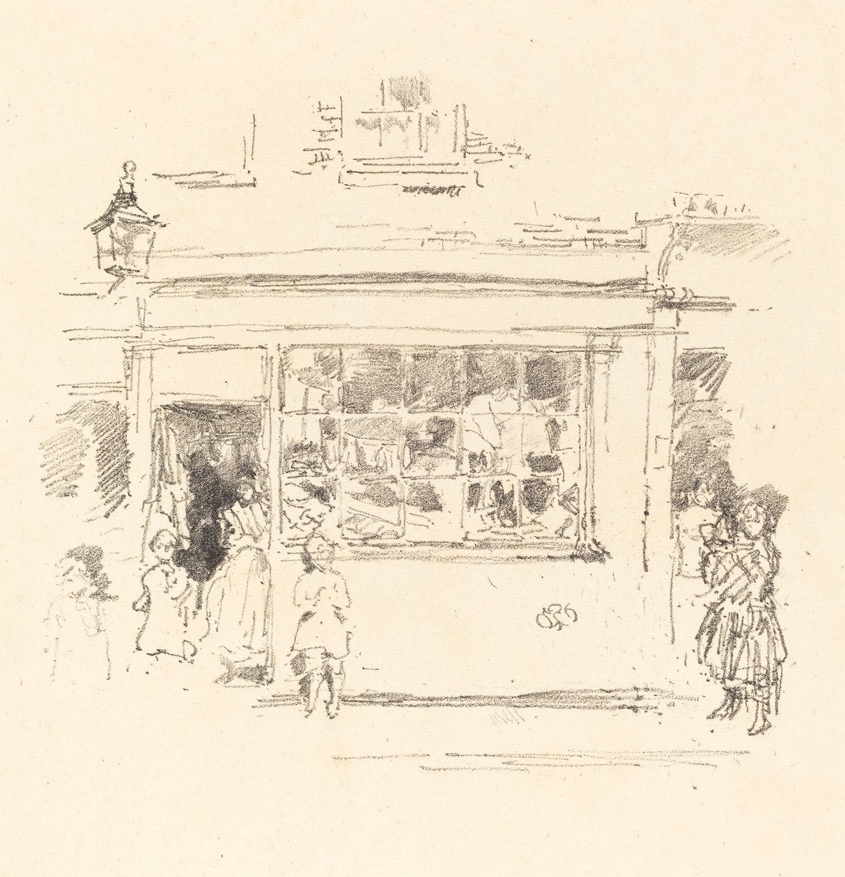 Drury Lane Lumpen, 1888 von James Abbott McNeill Whistler