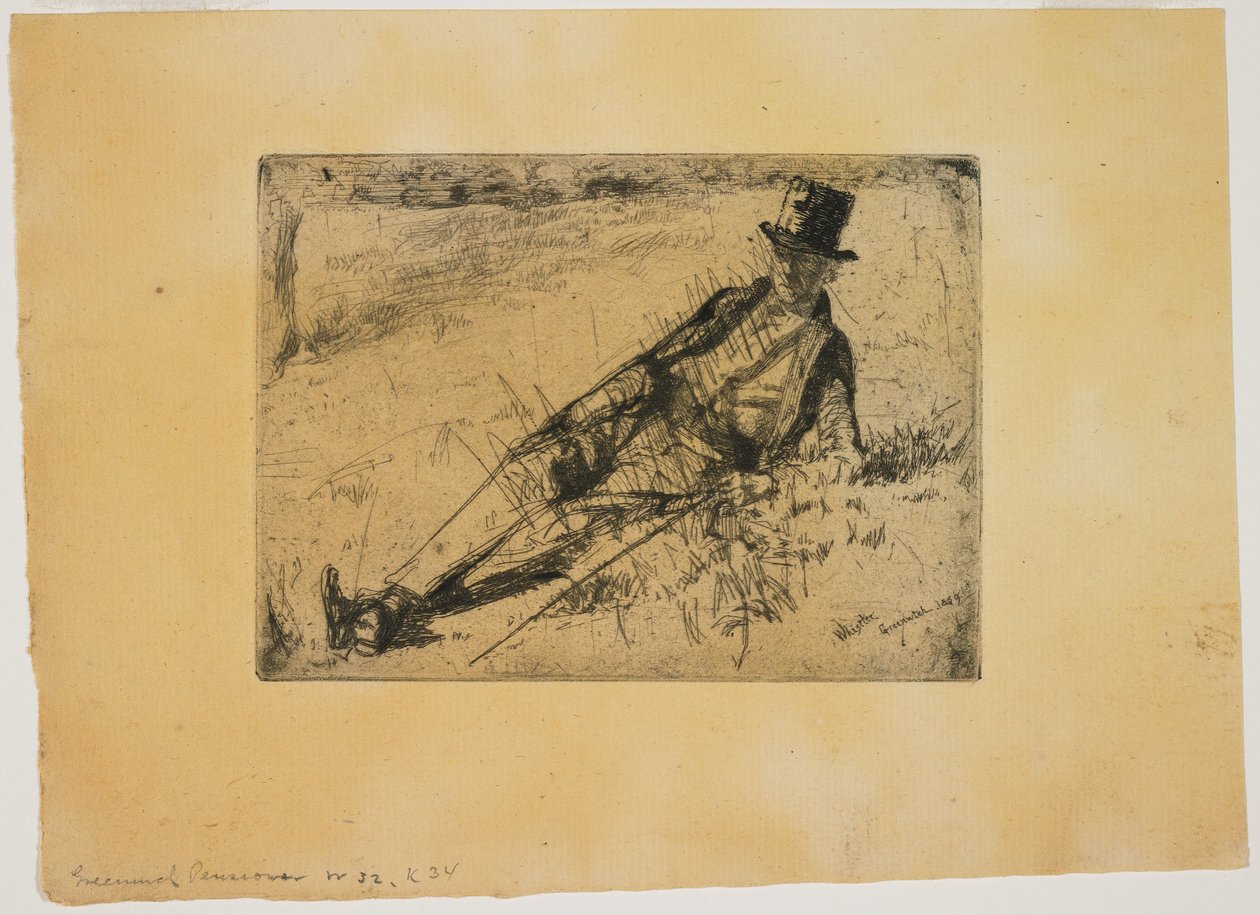 Greenwich-Pensionär von James Abbott McNeill Whistler