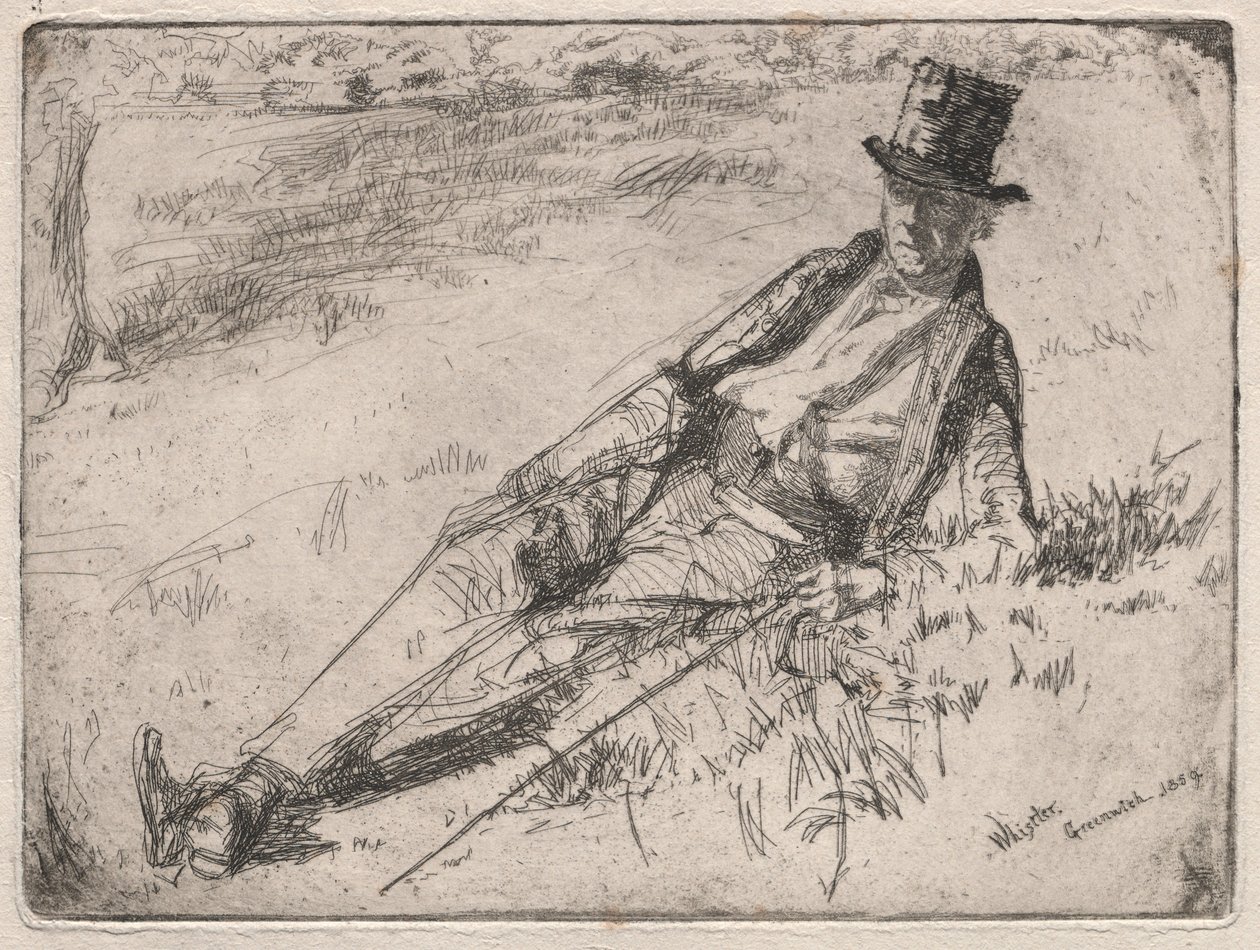 Greenwich-Pensionär, 1859 von James Abbott McNeill Whistler