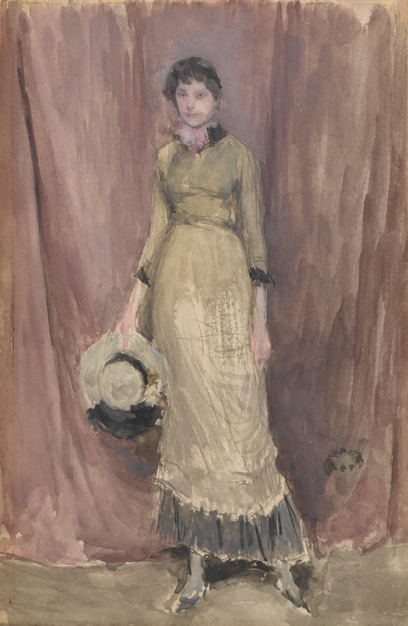 Harmonie in Violett und Bernstein, 1883-1884 von James Abbott McNeill Whistler