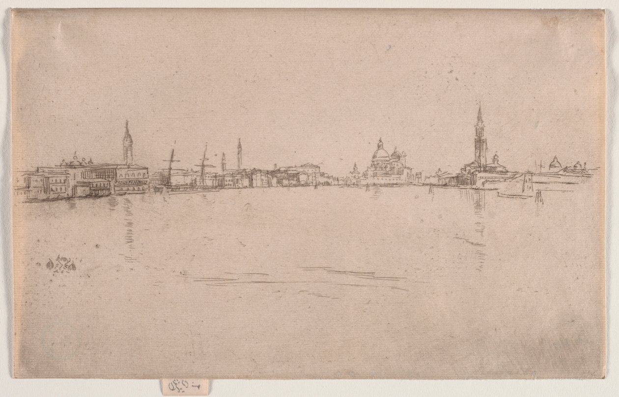 La Salute: Morgendämmerung, um 1880 von James Abbott McNeill Whistler