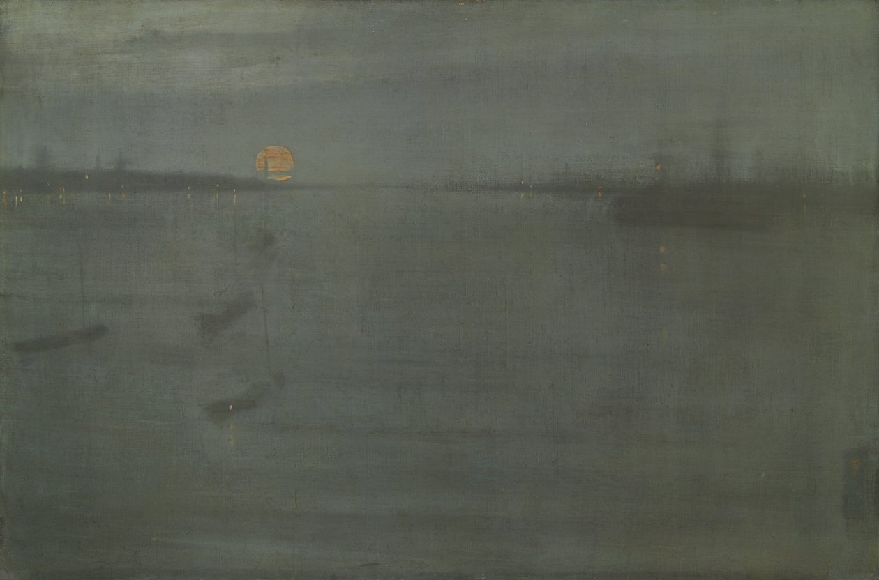 Nocturne: Blau und Gold - Southampton Water von James Abbott McNeill Whistler