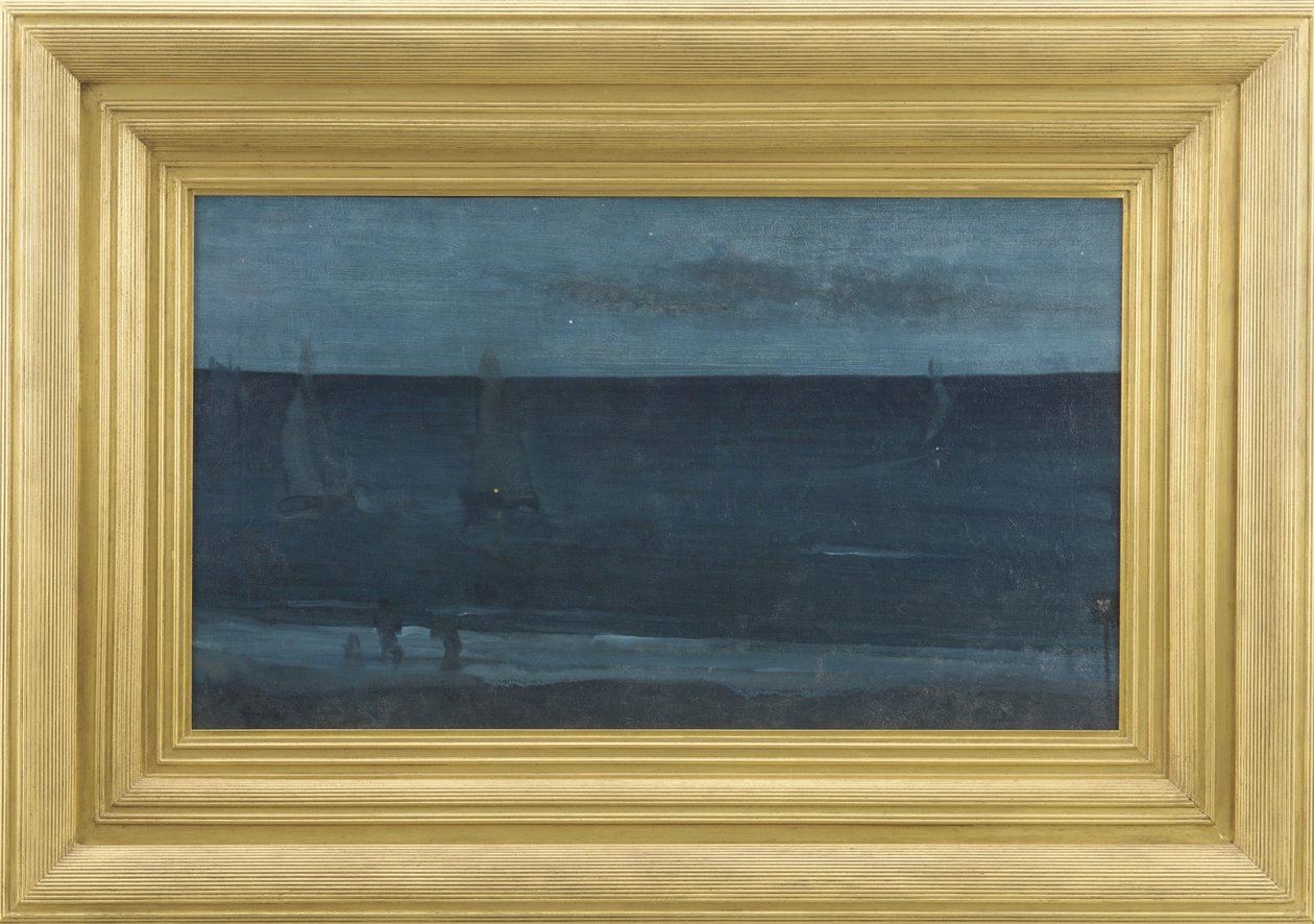 Nocturne: Blau und Silber - Bognor, 1871-76 von James Abbott McNeill Whistler