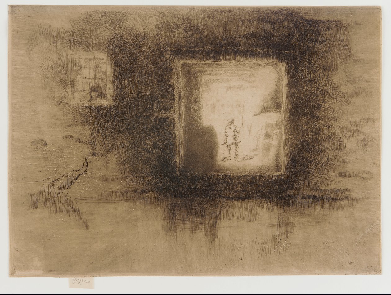 Nocturne: Ofen, 1879-1880 von James Abbott McNeill Whistler