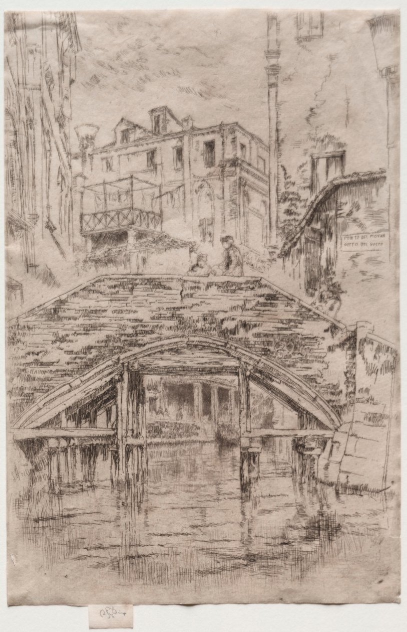 Ponte del Piovan von James Abbott McNeill Whistler