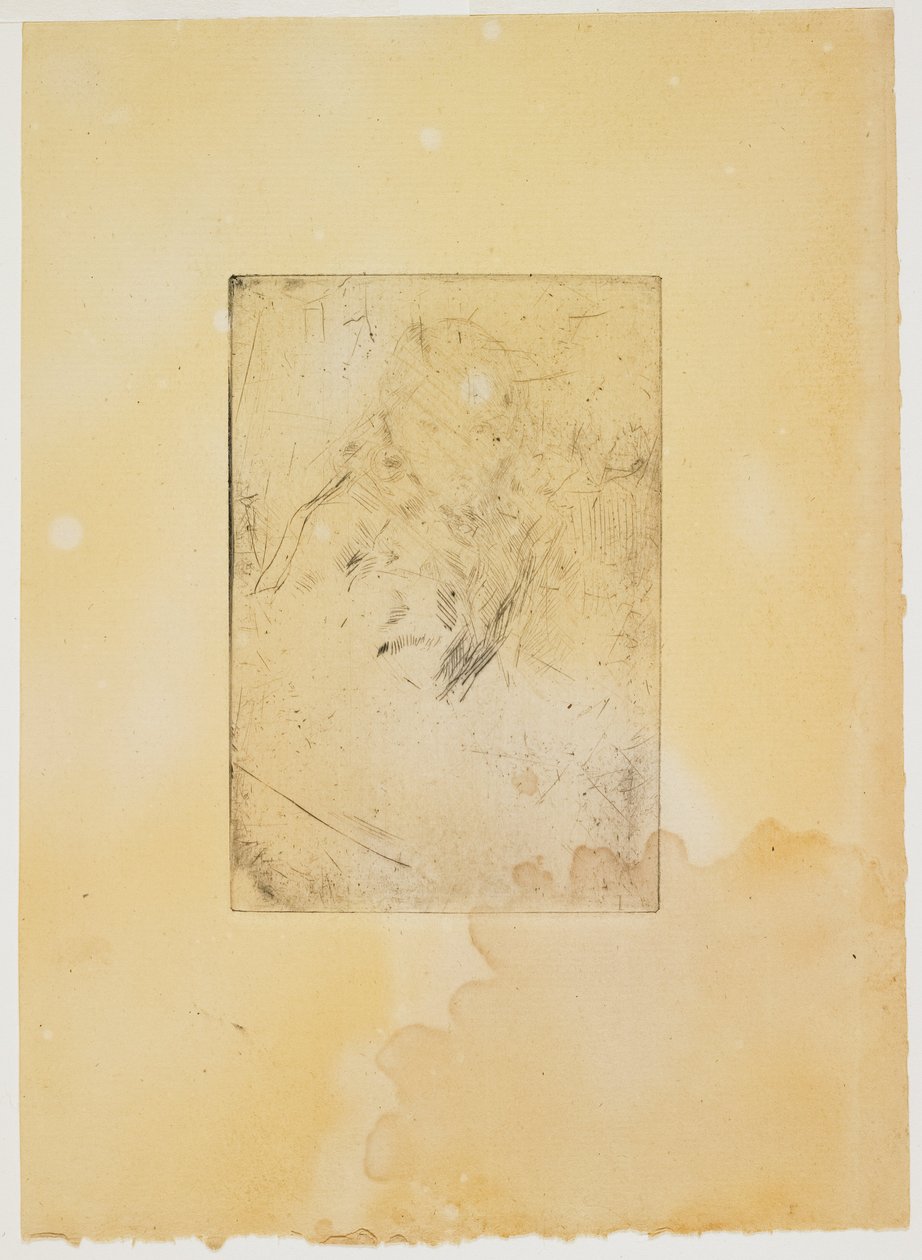 Porträtstudie von James Abbott McNeill Whistler