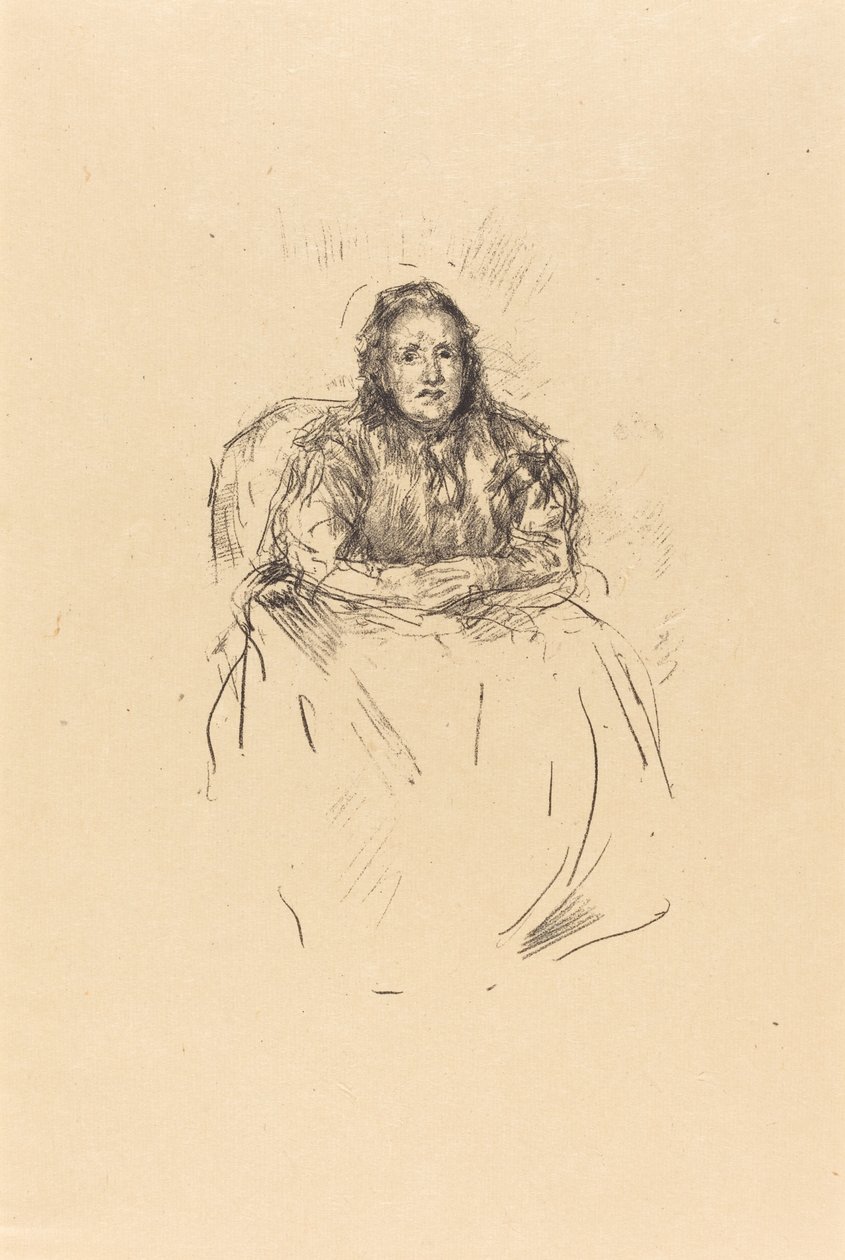 Porträtstudie: Mrs. Philip, 1896 von James Abbott McNeill Whistler