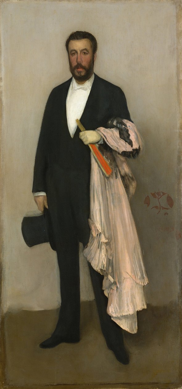 Porträt von Theodore Duret, 1883 von James Abbott McNeill Whistler