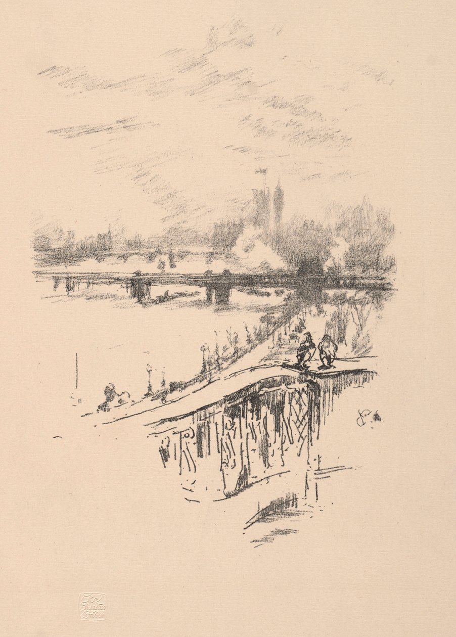 Savoyer Tauben von James Abbott McNeill Whistler