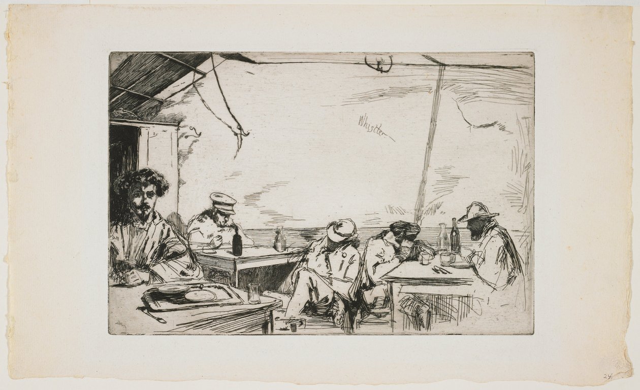 Suppe für drei Sous von James Abbott McNeill Whistler