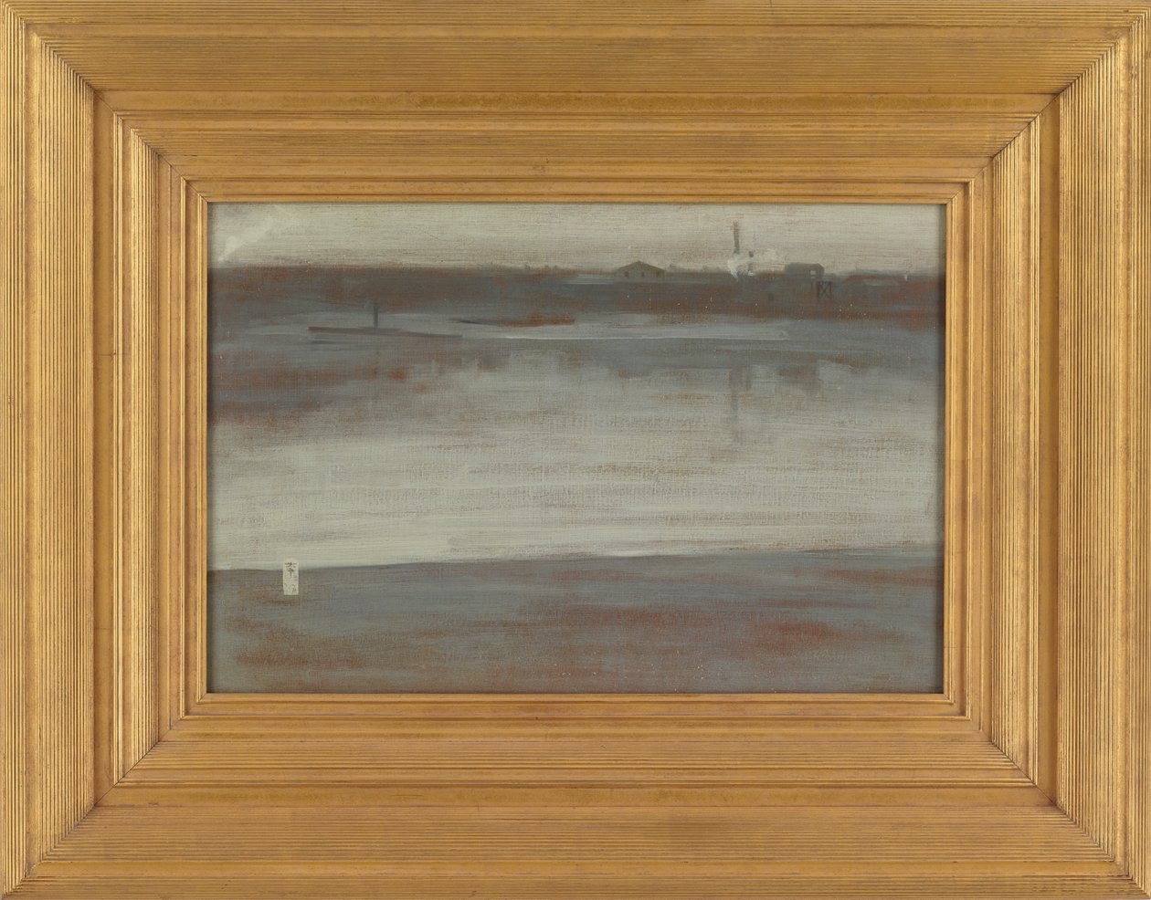 Symphonie in Grau: Früher Morgen, Themse, 1871 von James Abbott McNeill Whistler