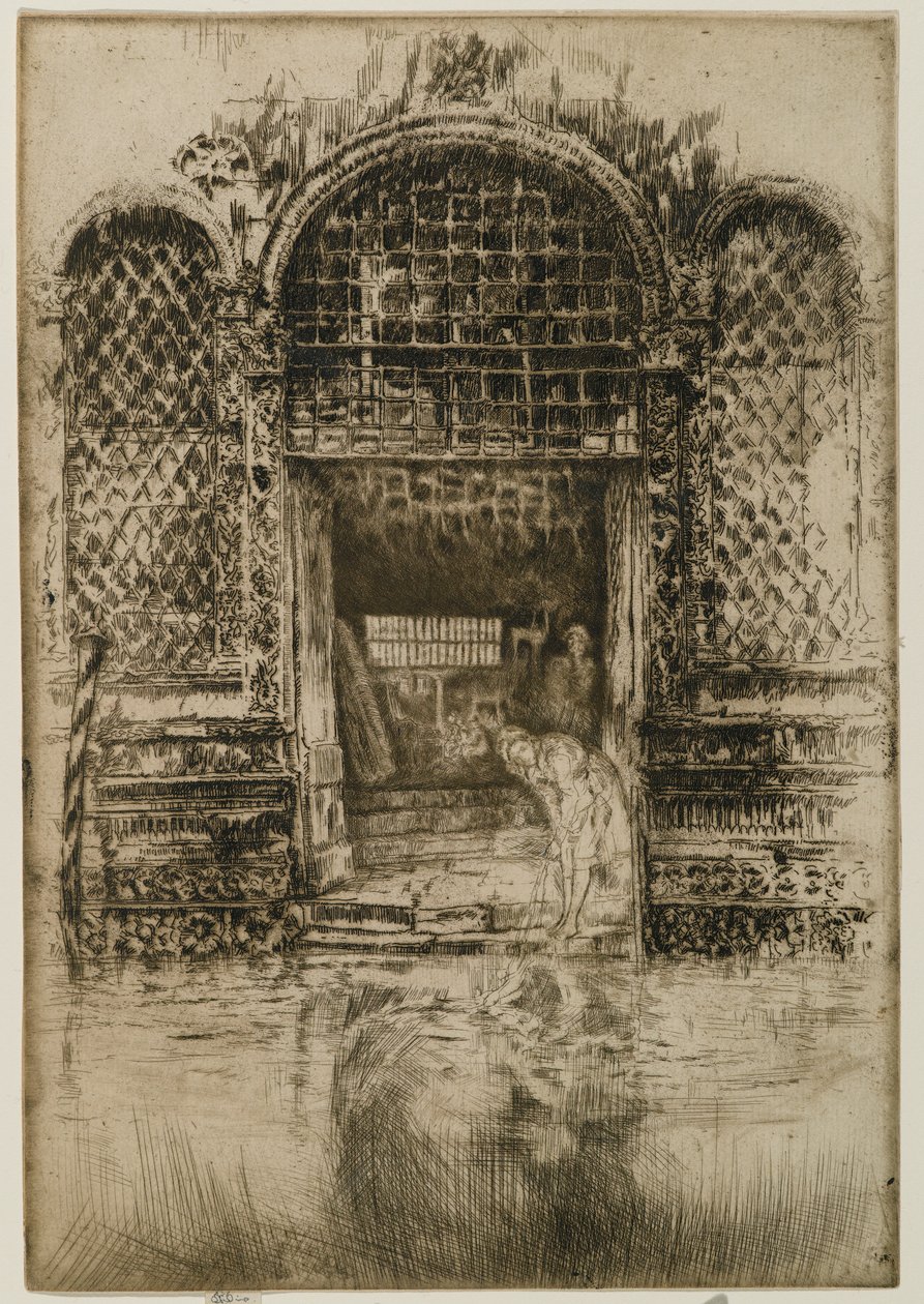 Das Tor, 1880 von James Abbott McNeill Whistler