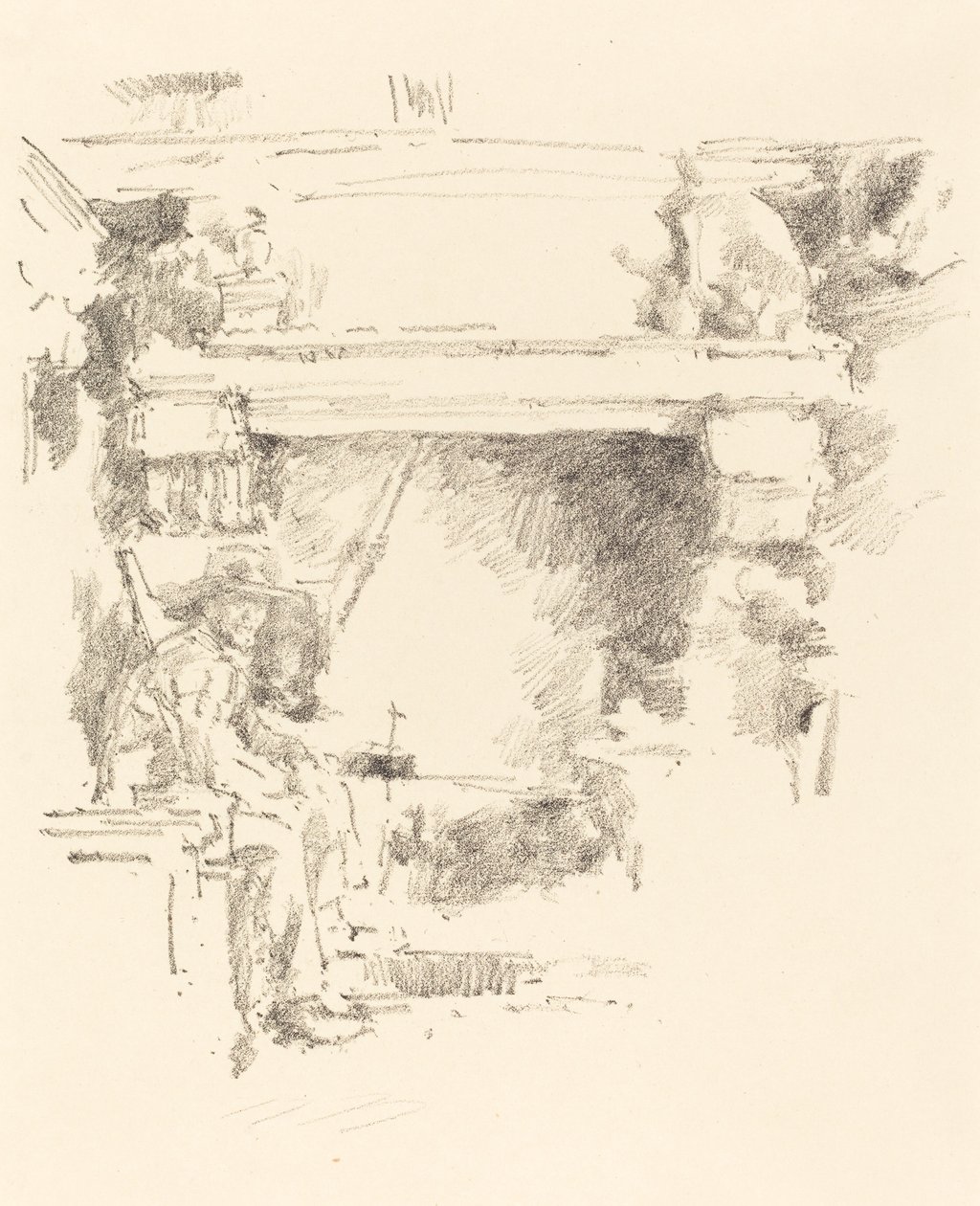 Der Kamin, 1893 von James Abbott McNeill Whistler