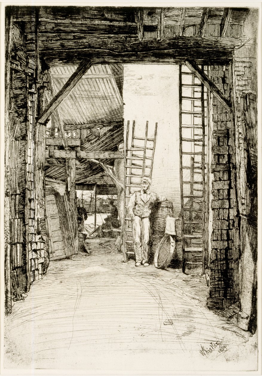 Der Kalkbrenner, 1859 von James Abbott McNeill Whistler