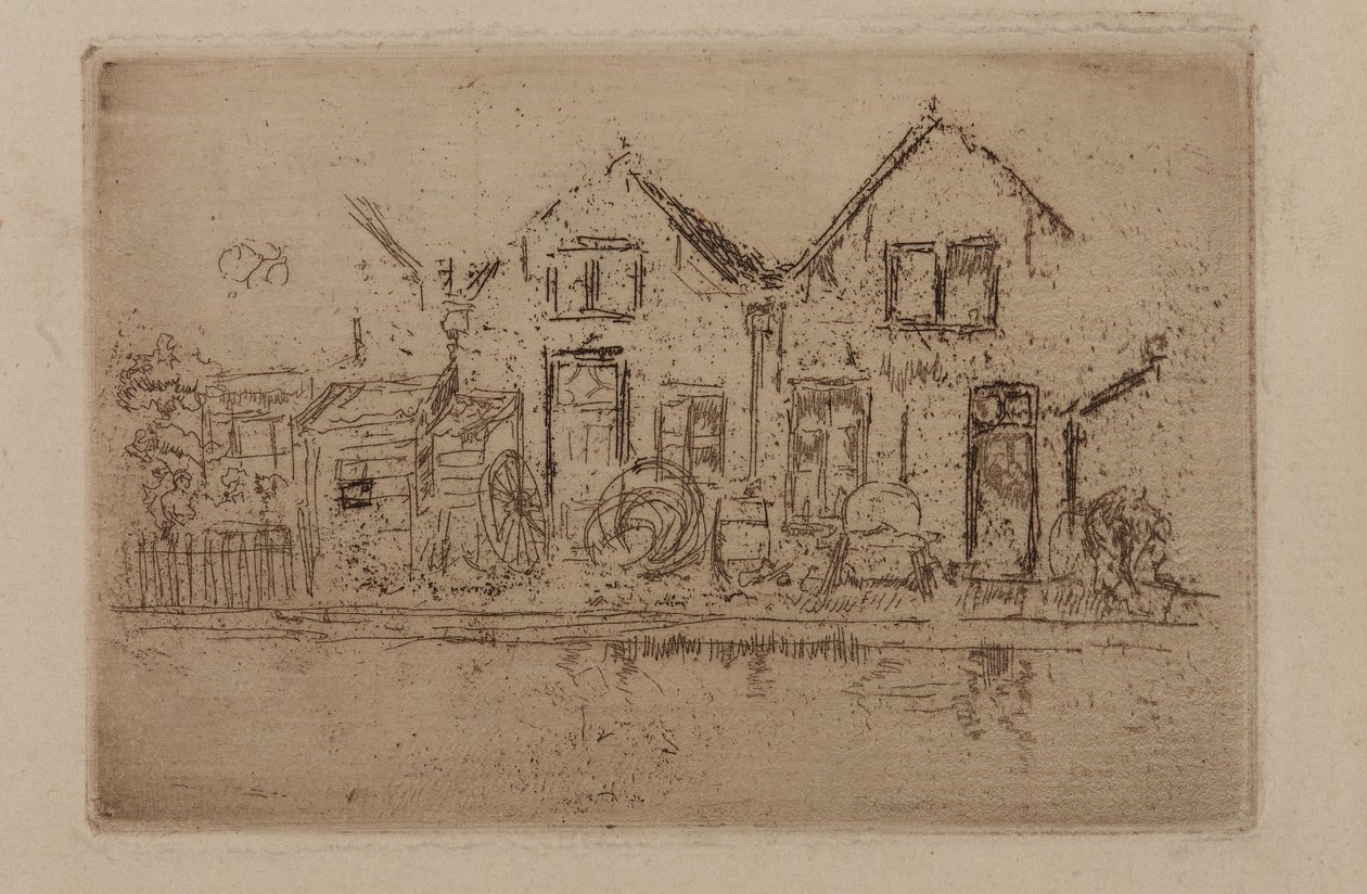 Der kleine Radmacher von James Abbott McNeill Whistler