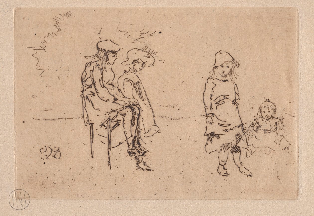 Die Menpes-Kinder von James Abbott McNeill Whistler