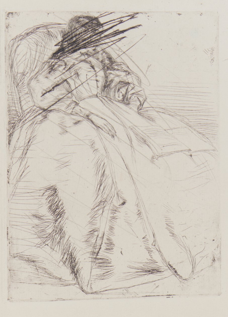 Das offene Buch, 1861 von James Abbott McNeill Whistler
