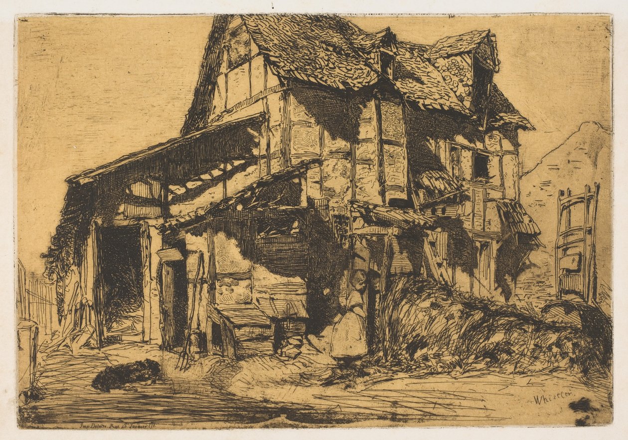 Das unsichere Mietshaus von James Abbott McNeill Whistler