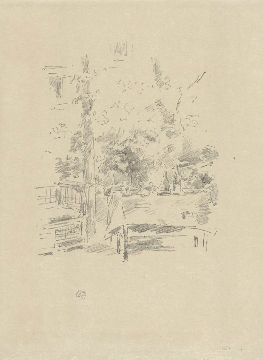 Tête-à-tête im Garten von James Abbott McNeill Whistler