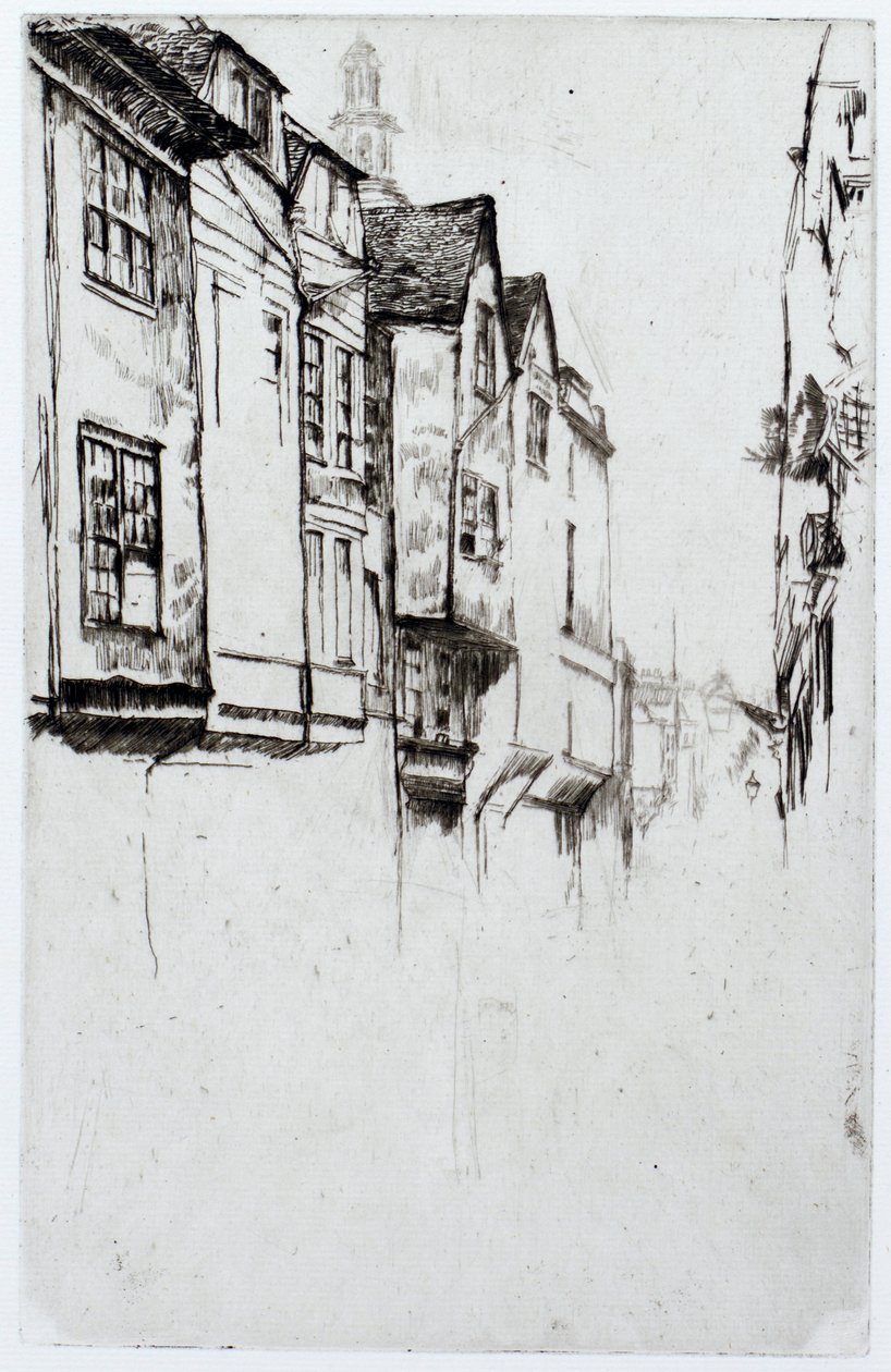Wych Street von James Abbott McNeill Whistler