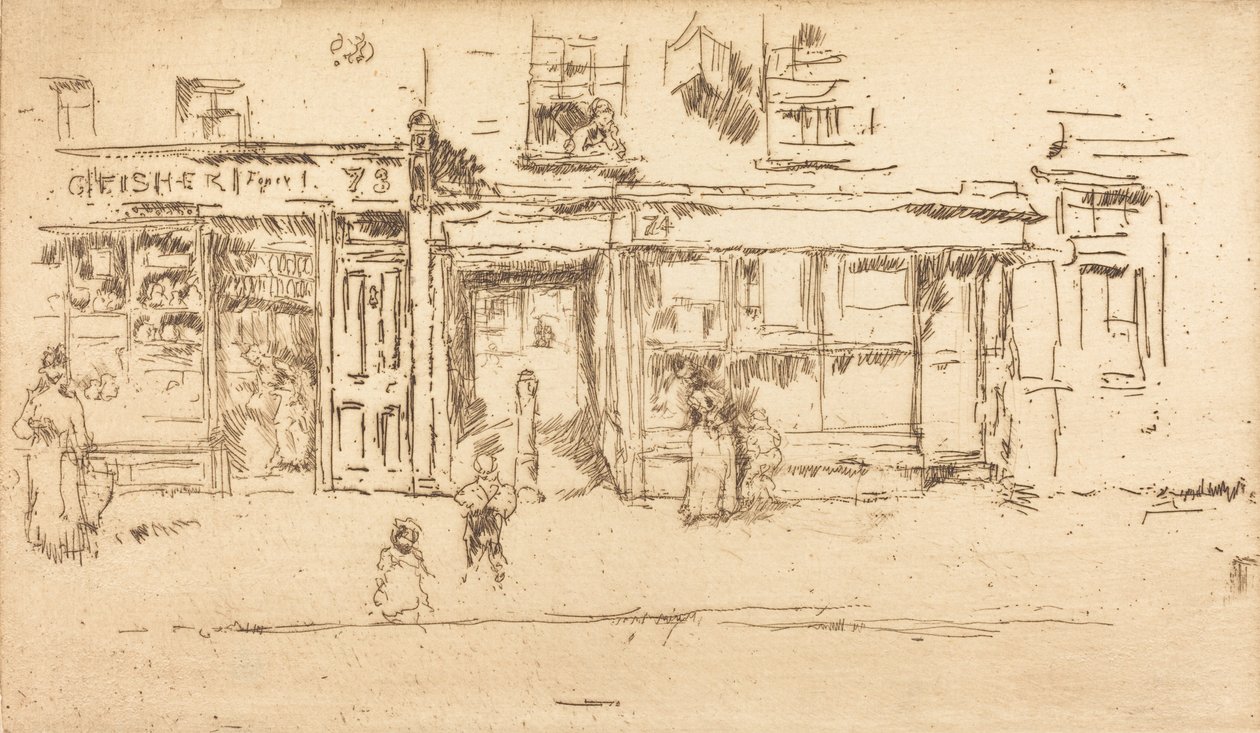York Street, Westminster von James Abbott McNeill Whistler