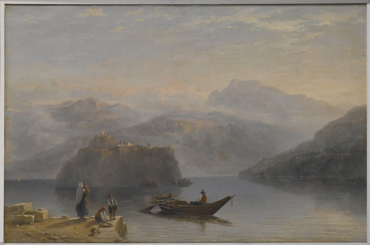 Lago Maggiore (?) um 1860 von James Baker Pyne