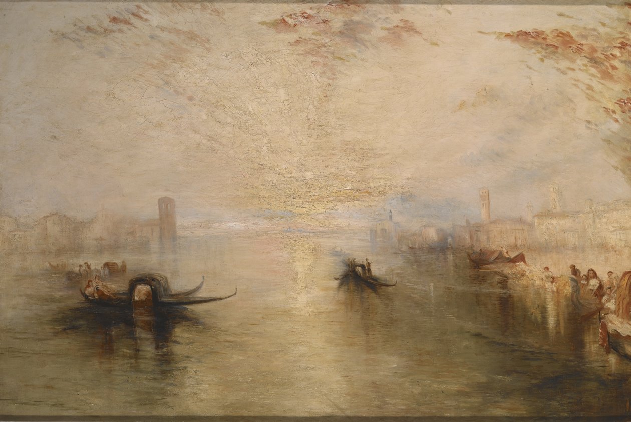 San Benedetto Blick auf Fusina (nach Turner) von James Baker Pyne