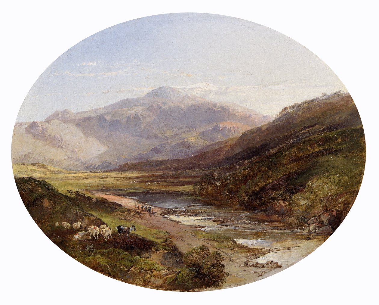 Snowdon von Capel Curig von James Baker Pyne