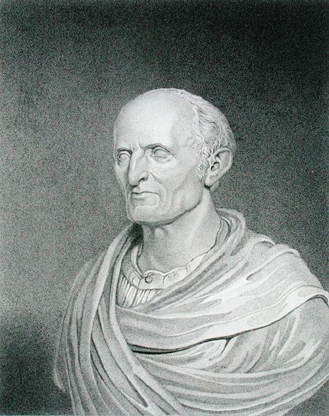 Nathaniel Bowditch (1773-1838), graviert von J. Gross nach Longacres Zeichnung der Büste von John Frazee (1790-1852) von James Barton (after) Longacre