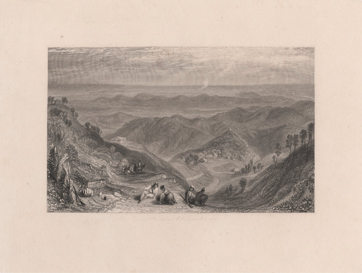 Mussooree und der Dhoon von Landour von James Baylis Allen