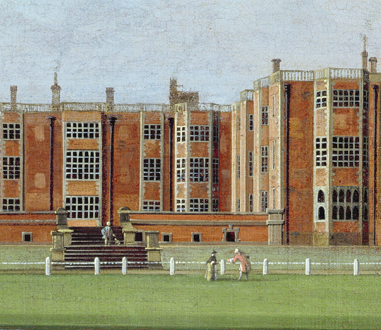 Ansicht von Temple Newsam House (Detail) von James Chapman