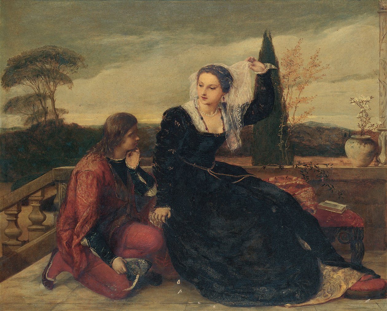 Olivia und Viola von James Clarke Hook